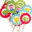 Toppers Sapo y Sapa Pepa 12u